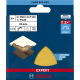 BOSCH EXPERT Комплект шкурка за делташлайф P60-240, 6 бр.