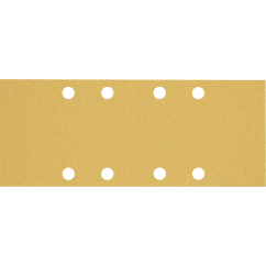BOSCH EXPERT Шкурки за виброшлайф P80, 10 бр, 8 отвора, 93x230 mm