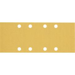 BOSCH EXPERT Шкурки за виброшлайф P120, 10 бр, 8 отвора, 93x230 mm