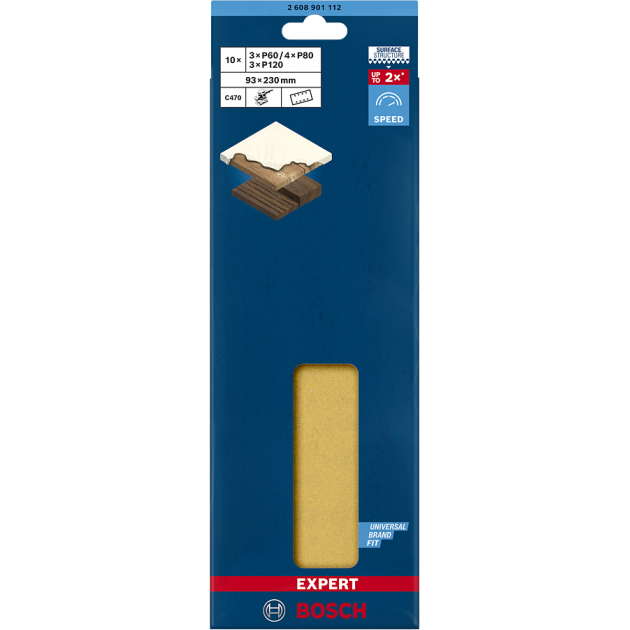 BOSCH EXPERT Шкурки за виброшлайф