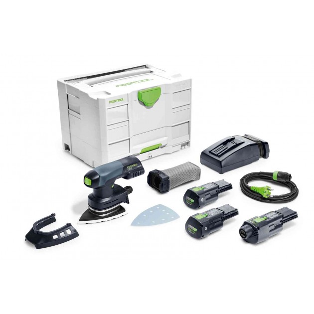 Festool Акумулаторна делта-шлайф машина DTSC 400 3,0 I-Set 