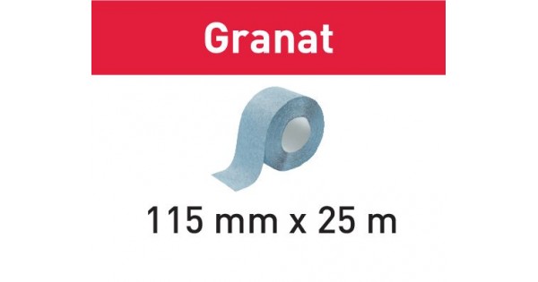 Festool Schleifrolle GRANAT P240 – 115 Mm Breit, 25 M Lang, Für Handschliff Und Lacke