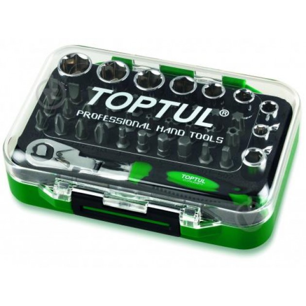 TOPTUL Мини гедоре 1/4" GABW4101, 41 части 