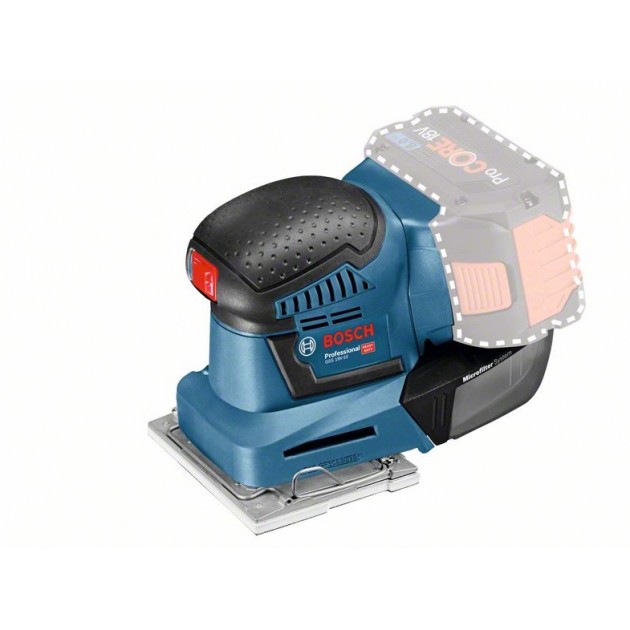 BOSCH Акумулаторен виброшлайф gss 18v-10 solo