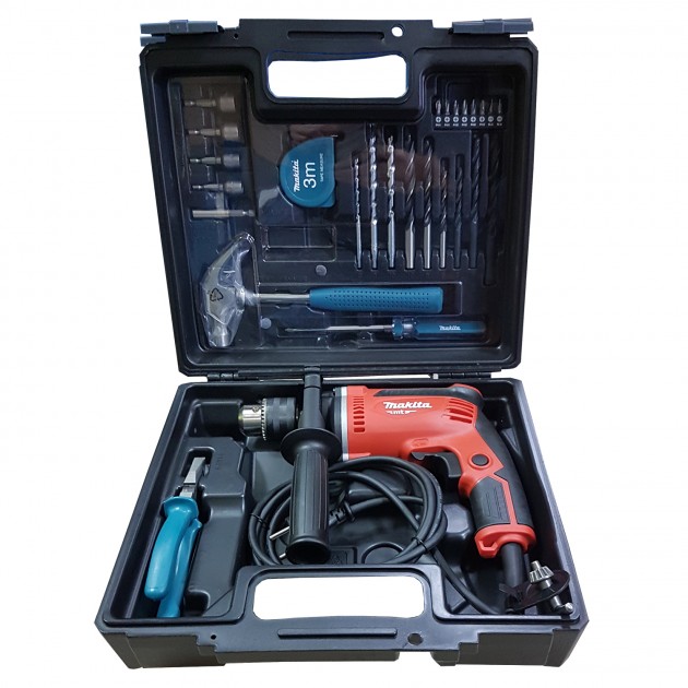 Makita mt ударна бормашина m8100kx2