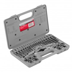 MTX Комплект метчици и плашки M3 - M12, 31 части
