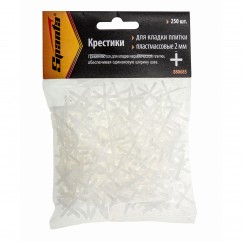 MTX Кръстчета за редене на плочки 2 mm, 250 бр