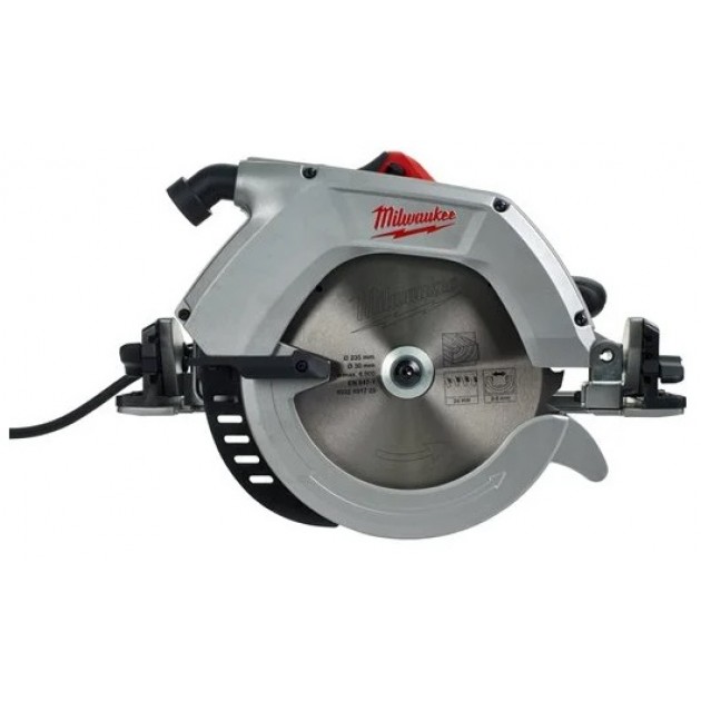 Milwaukee cs85cbe ръчен циркуляр 235 mm 2200 w