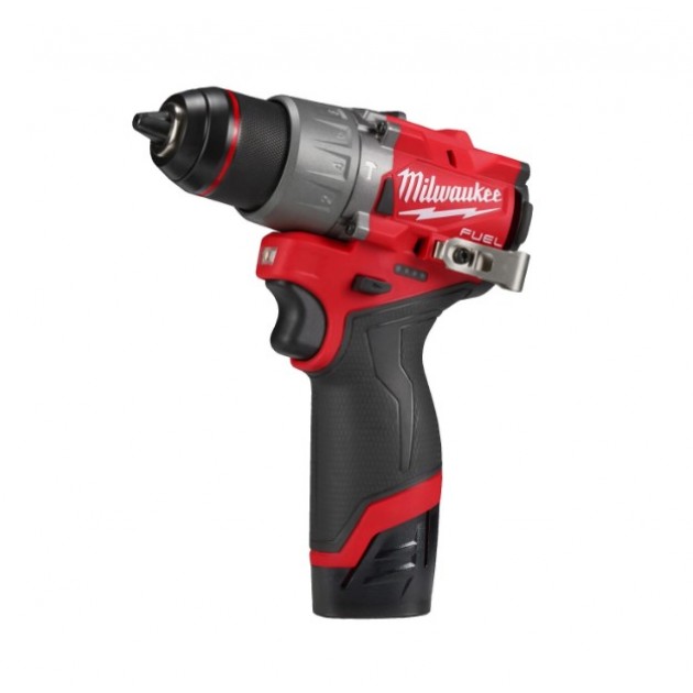 MILWAUKEE Акумулаторен винтоверт M12FPD2-202X, 12V, 2х2.0AH, 45Nm