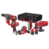 Milwaukee m12fpp4c-624p акумулаторен комплект 4 машини с 4 батерии