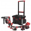 Milwaukee fpp4e-555t акумулаторен комплект 4 машини + 2x5.5ah + 1x3.0ah