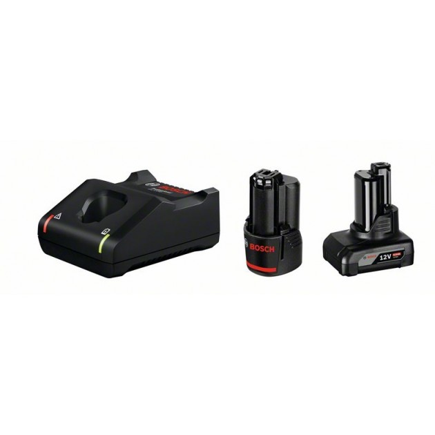Bosch стартов комплект 1 x gba 12v 2.0ah + 1 x gba 12v 4.0ah + gal 12v-40