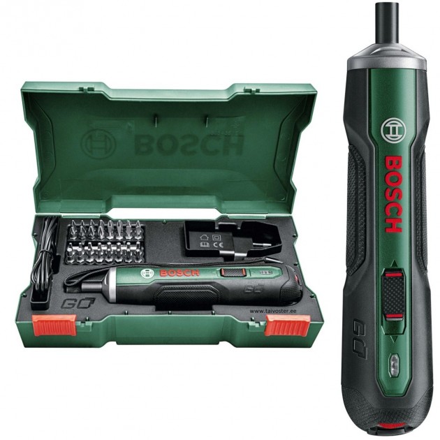 BOSCH Акумулаторна отвертка pushdrive 3,6 v 1,5 ah