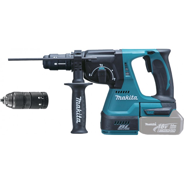 Makita акумулаторен перфоратор (само машина) dhr243z solo
