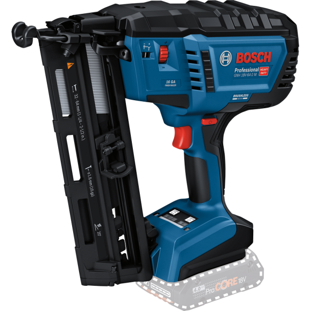Bosch GNH 18V-64-2 M Акумулаторен пистолет за пирони SOLO