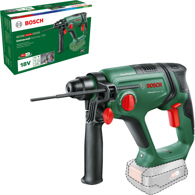 Bosch Акумулаторен перфоратор UniversalHammer 18V SOLO