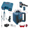 Bosch нивелир grl 300 hv със статив bt 300 и лата gr 240 + приемник lr 1