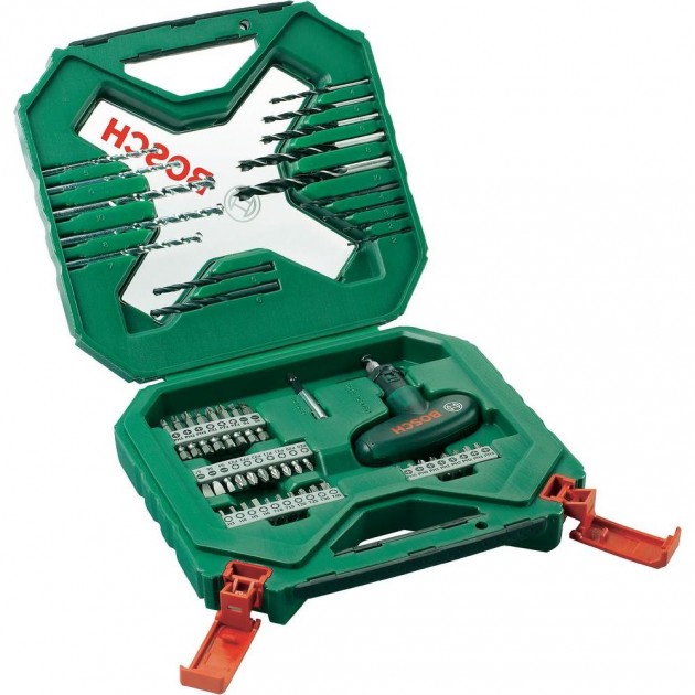 BOSCH X-line classic комплект свредла и битове, 54 части