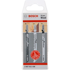 Bosch Комплект ножчета за дърво 14+1