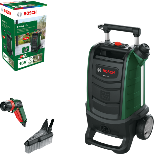 Bosch Акумулаторна водоструйка Fontus 18V, SOLO