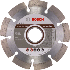 Bosch Диамантен диск за рязане Standard for Abrasive, 115x22.23x1.6 mm