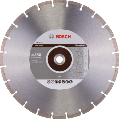 Bosch Диамантен диск за рязане Standard for Abrasive, 350x20/25.40x2.8 mm