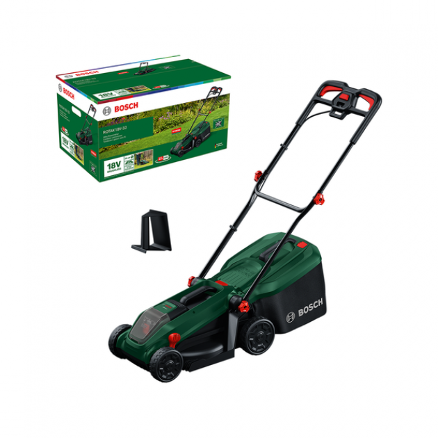 Bosch Акумулаторна косачка Rotak 18V-32, 18V, 32 cm, SOLO