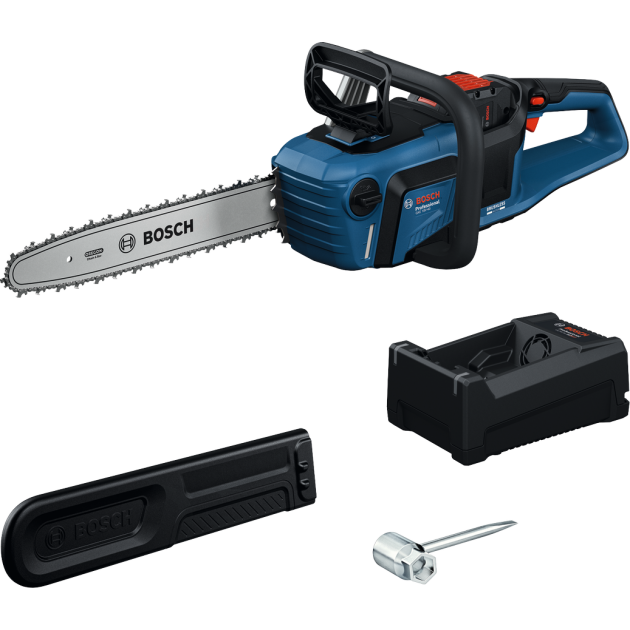 Bosch Акумулаторен верижен трион GKE 18V-40, 18V, 1 x 5.5 Ah + зарядно устройство