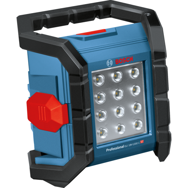 Bosch акумулаторна лампа за строителната площадка gli 18v-1200 c