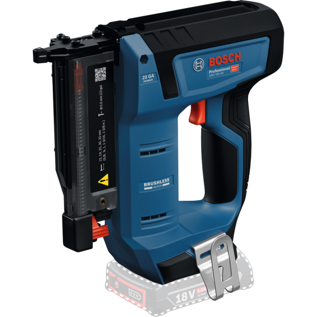 Bosch Акумулаторен пистолет за пирони GNH 18V-35, 18V, SOLO