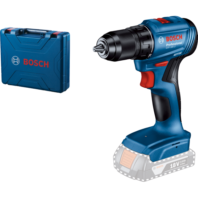 Bosch Акумулаторен винтоверт GSR 185-Li, 18V, SOLO