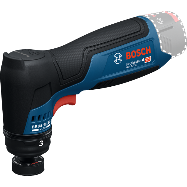 Bosch Акумулаторен виброшлайф GSS 12V-32, 12V, SOLO