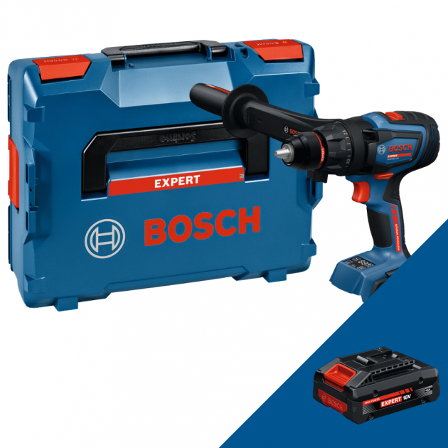 Bosch Акумулаторен винтоверт EXSR 18V-150, 18V, L-Boxx, SOLO + ПОДАРЪК
