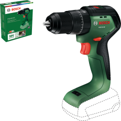 Bosch Акумулаторен ударен винтоверт PSB 18V-60, 18V, SOLO