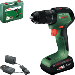 Bosch Акумулаторен ударен винтоверт PSB 18V-60, 18V, 1 x 2.5 Ah + зарядно устройство