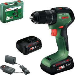 Bosch Акумулаторен ударен винтоверт PSB 18V-60, 18V, 2 x 2.5 Ah + зарядно устройство
