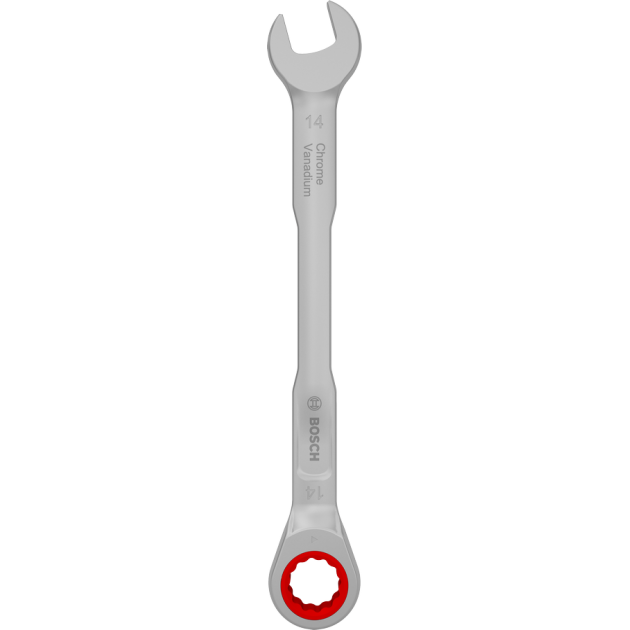 Bosch Комбиниран гаечен ключ с тресчотка, 14 mm