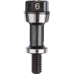 Bosch Захващаща цанга със затягаща гайка, 6 mm, за GGS 16 Professional