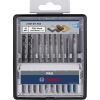 Bosch PRO Комплект ножчета за прободен трион Wood and Metal, 100 mm, 10 части