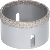 Bosch PRO Диамантена боркорона за сухо пробиване с ъглошлайф X-Lock, 67x35 mm