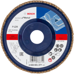 Bosch PRO Ламелен диск X431, G120, 125 mm, прав