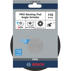 Bosch PRO Опорна подложка X-Lock, 115 mm, средно твърда