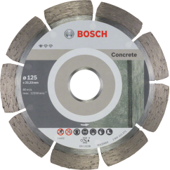 Bosch Диамантен диск за рязане Standard for CONCRETE, 125х22.23 mm, 10 бр