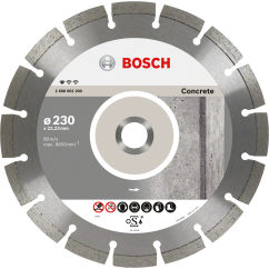 Bosch Диамантен диск за рязане Standard for CONCRETE, 230х22.23 mm, 10 бр