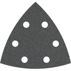 Bosch Шкурка за камък и пластмаса F355, G600, 93х93 mm, без отвори, 5 бр