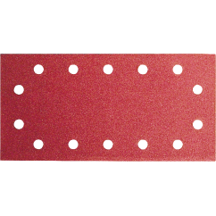 Bosch Шкурка за дърво и боя C430, G120, 115х230 mm, 14 отворa, 10 бр