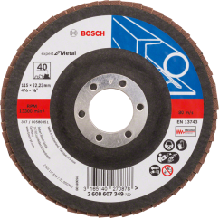Bosch PRO Ламелен диск X551, G40, 115 mm, прав