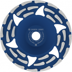 Bosch Диамантен диск за шлайфане на бетон EXPERT Concrete, 180х22.23х5 mm
