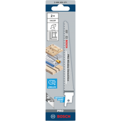 Bosch PRO Нож за саблен трион Window Demolition S611DF, 150 mm, 2 бр