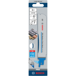 Bosch PRO Нож за саблен трион Medium-Thick Metal precise S937BEF, 150 mm